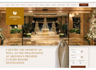 Hotel Web Design Design Example