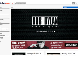 Music Web Design Design Example