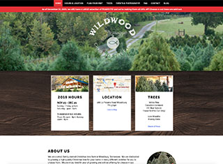 Agriculture Web Design Design Example