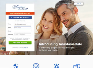 Dating Web Design Design Example