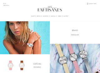Fashion Web Design Design Example