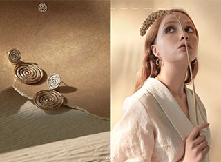 Jewelry Web Design Design Example