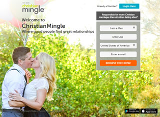 Dating Web Design Design Example