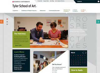 Educational Web Design Design Example