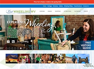 Travel Web Design Design Example