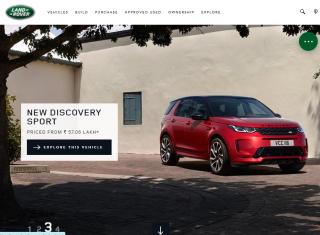 Auto Web Design Design Example