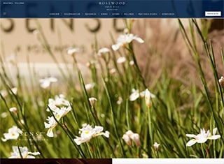 Salon / Spa Web Design Design Example