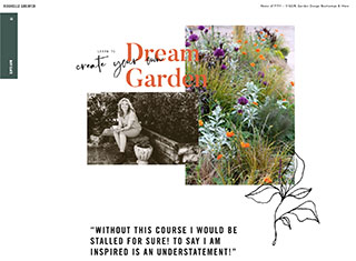 Landscaping Web Design Design Example