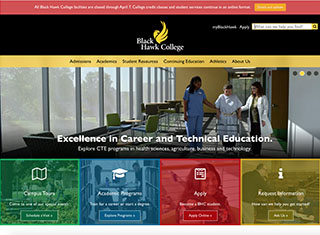 Educational Web Design Design Example