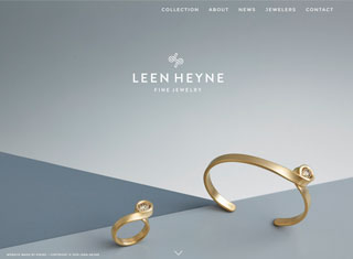 Jewelry Web Design Design Example