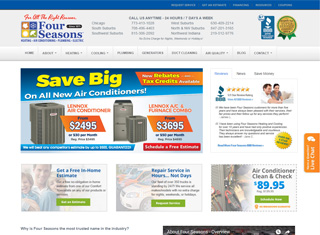 Contractor Web Design Design Example