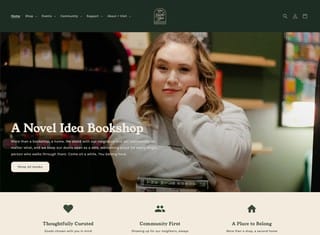 Book Web Design Design Example