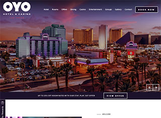 Hotel Web Design Design Example