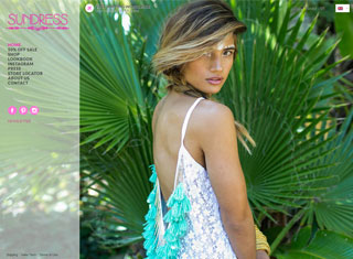 Fashion Web Design Design Example