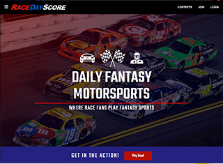 Sports Web Design Design Example