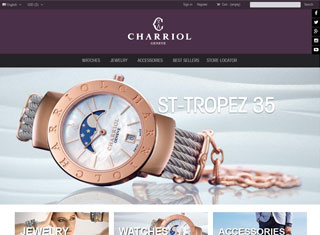 Jewelry Web Design Design Example