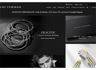 Jewelry Web Design Design Example