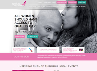 Charity Web Design Design Example