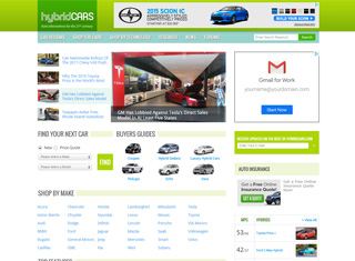 Auto Web Design Design Example