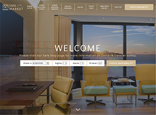 Hotel Web Design Design Example