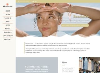 Ecommerce Web Design Design Example