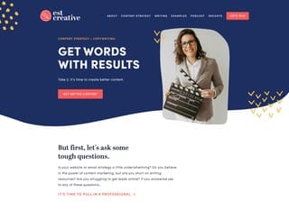Business Web Design Design Example