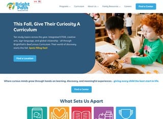Educational Web Design Design Example