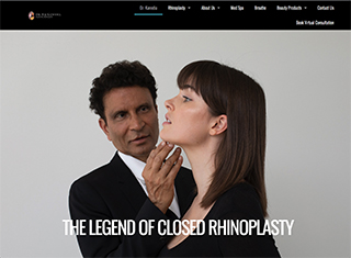 Medical Web Design Design Example