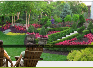 Landscaping Web Design Design Example