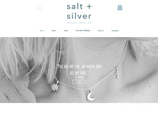 Jewelry Web Design Design Example