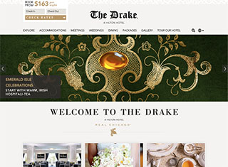 Hotel Web Design Design Example