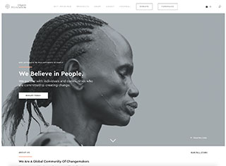 Charity Web Design Design Example