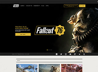 Video Game Web Design Design Example