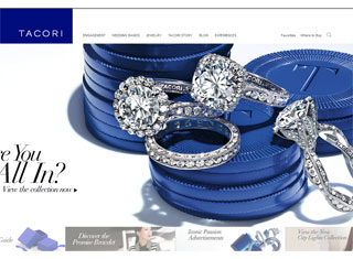 Jewelry Web Design Design Example