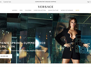 Fashion Web Design Design Example