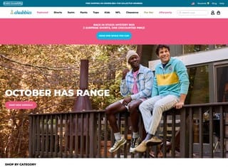 Ecommerce Web Design Design Example