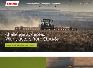 Agriculture Web Design Design Example