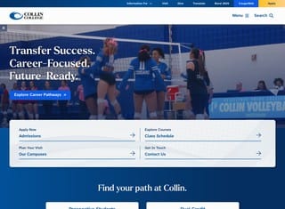 Educational Web Design Design Example