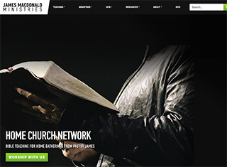 Religious Web Design Design Example