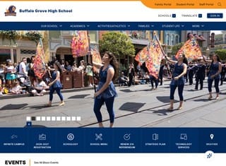 Educational Web Design Design Example