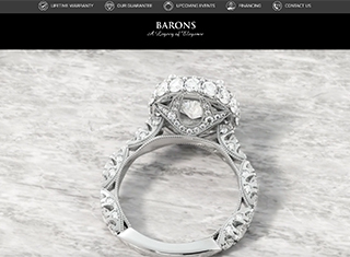 Jewelry Web Design Design Example