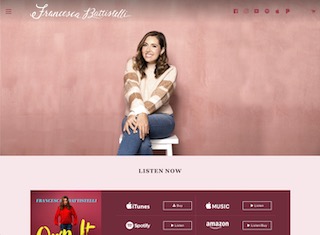 Music Web Design Design Example