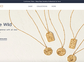 Jewelry Web Design Design Example