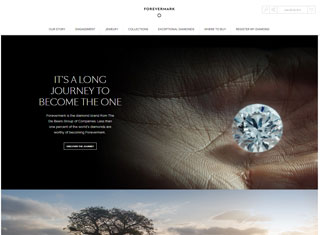 Jewelry Web Design Design Example