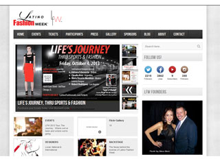 Fashion Web Design Design Example