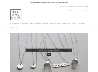 Jewelry Web Design Design Example