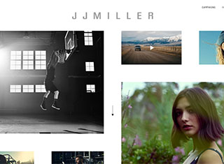 Photography Web Design Design Example