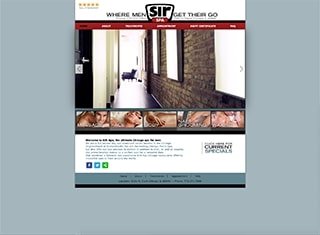 Salon / Spa Web Design Design Example