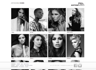 Fashion Web Design Design Example