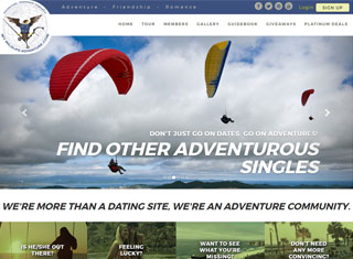 Dating Web Design Design Example